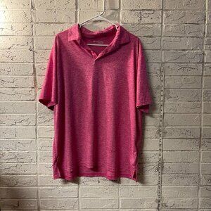 ⛳ Columbia Golf Polo Shirt XL – Pink Heather Omni-Wick